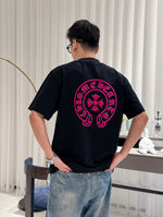 CHROME HEARTS MAILLOT NOIR & ROSE