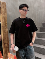CHROME HEARTS MAILLOT NOIR & ROSE