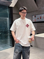 MAILLOT CHROME HEARTS BLANC & ROUGE