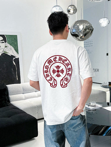 MAILLOT CHROME HEARTS BLANC & ROUGE