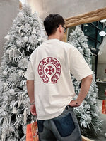 MAILLOT CHROME HEARTS BLANC & ROUGE