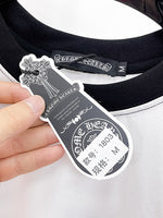 MAILLOT CHROME HEARTS BLANC & NOIR