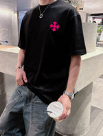 CHROME HEARTS MAILLOT NOIR & ROSE